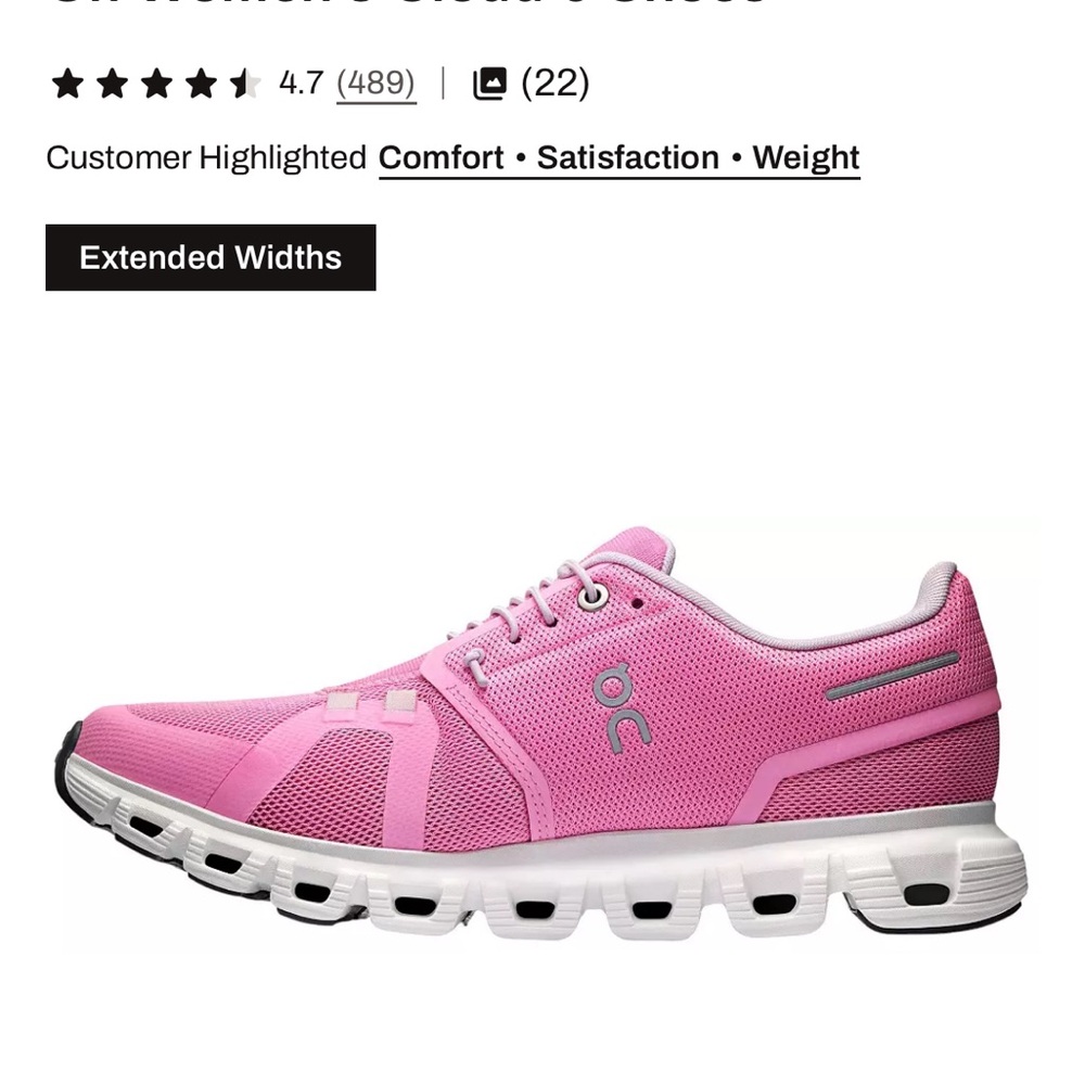 On women’s cloud 6 Running Shoe - Picture 3 of 9